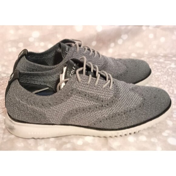 Cole Haan 2.Zerogrand Stitchlite Oxford Gray Men’s 12 Excellent Condition - Picture 1 of 13